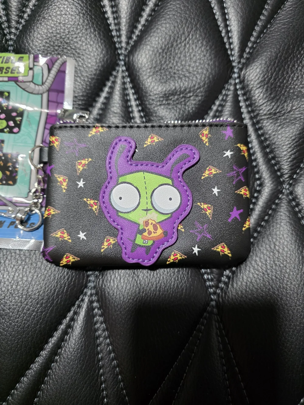 NWT Invader Zim Black Coin Pouch Collectible